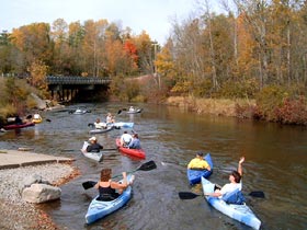 canoe the Manistee River